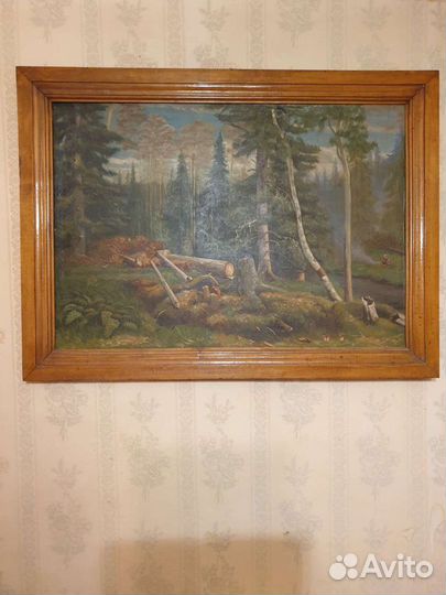 Картина маслом на холсте пейзаж