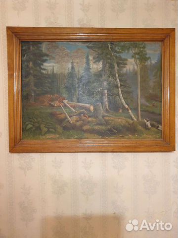 Картина маслом на холсте пейзаж