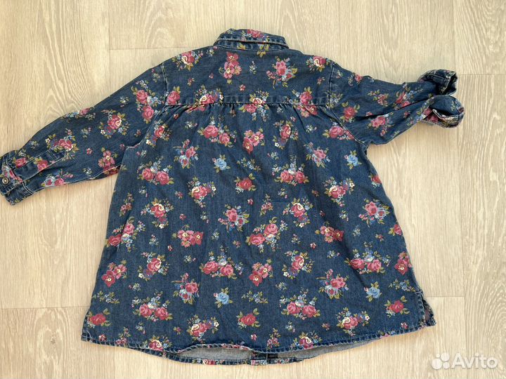 Джинсовая рубашка next