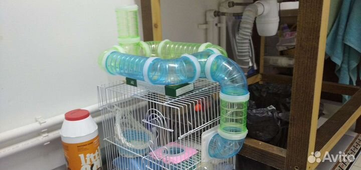 Корм,колесо,домик,лабиринт,мойка,кормушка