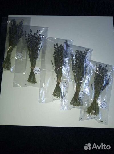 Букетики из сухой лаванды