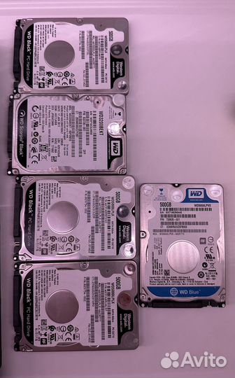 Жесткие диски HDD