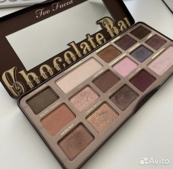 Палитра теней too fased chokolate bar