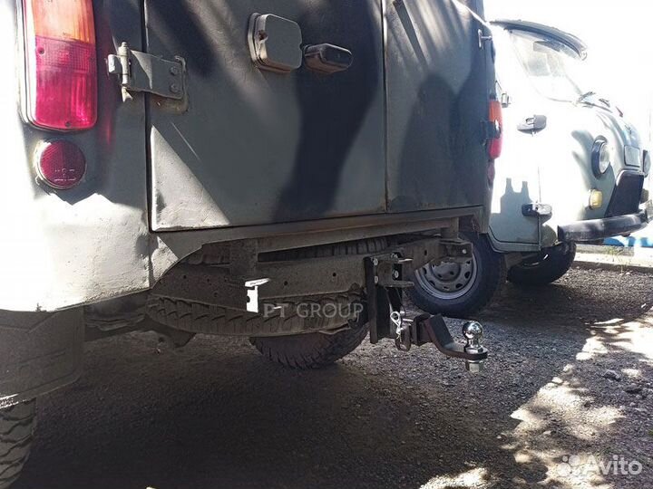 Фаркоп под квадрат UAZ 469 УАЗ-315196 Restyling, 2