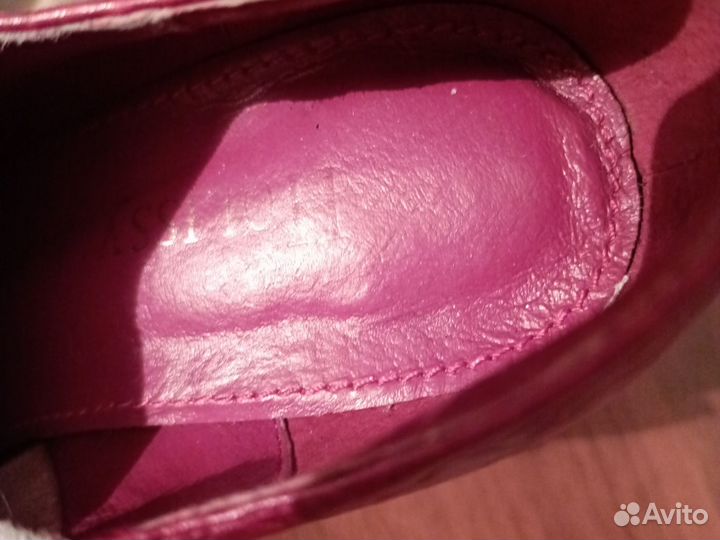 Женские кожаные ботильоны 39/40