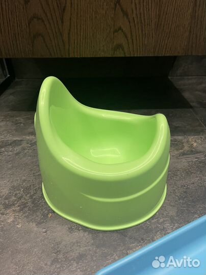 Детский горшок chicco + полочка в ванну для игр