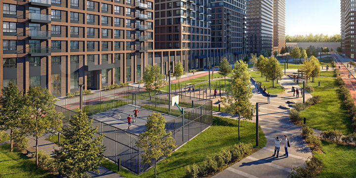 2-к. квартира, 61,5 м², 22/33 эт.