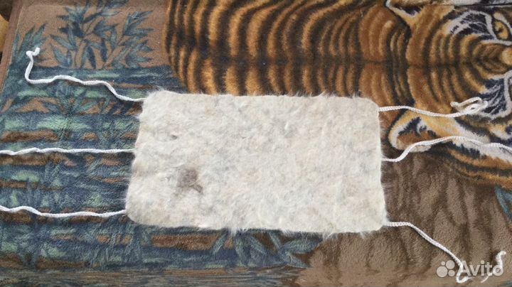 Пояс из натуральной собачьей шерсти