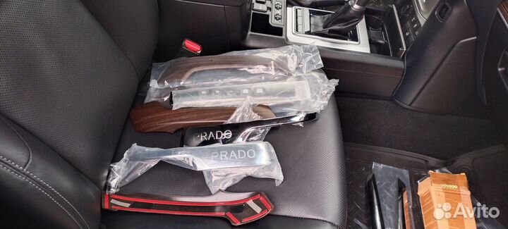 Внутренние ручки Прадо 150 накладки зеркал prado