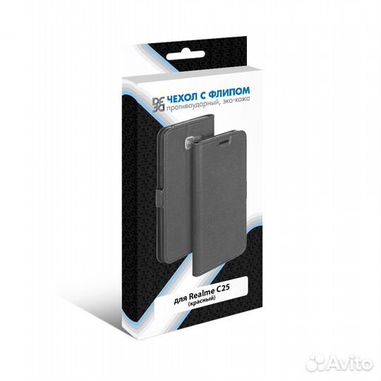 Чехол с флипом для Realme C25/C25s DF rmFlip-18 (r