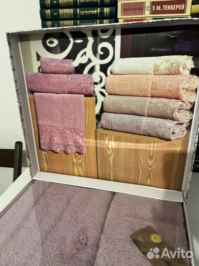 Набор полотенц махровых банное и для лица