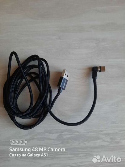 Кабель магнитный Tape-c новый(2м)