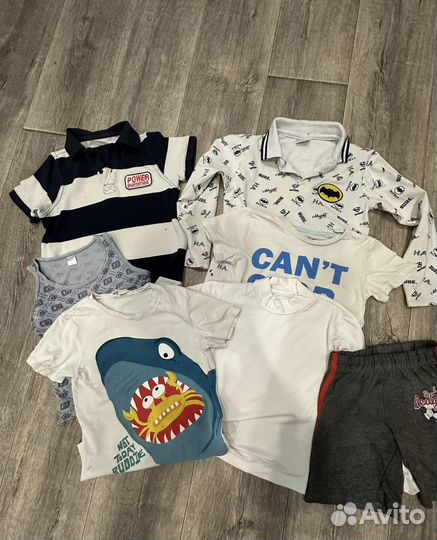 Пакет вещей на мальчика 4-6 лет