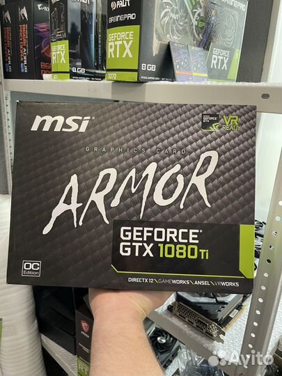 Msi Armor OC GTX 1080 Ti 11Gb