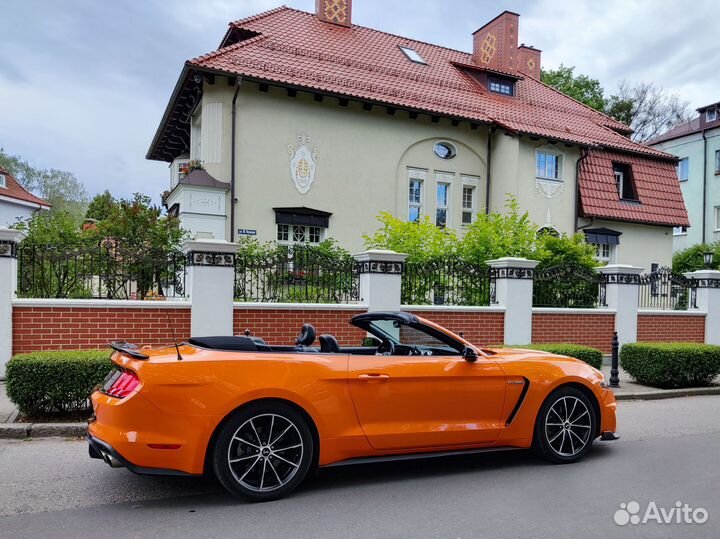 Аренда\прокат Ford Mustang кабриолет