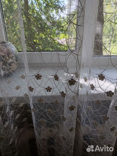 Шторы тюль бу