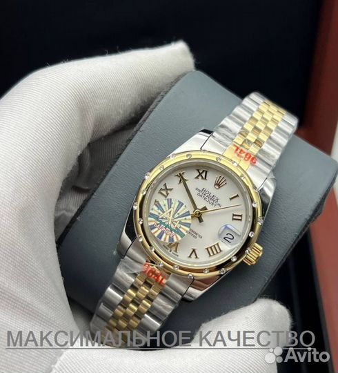 Шикарные женские часы Rolex гарантия