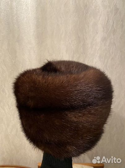 Шапка норковая женская