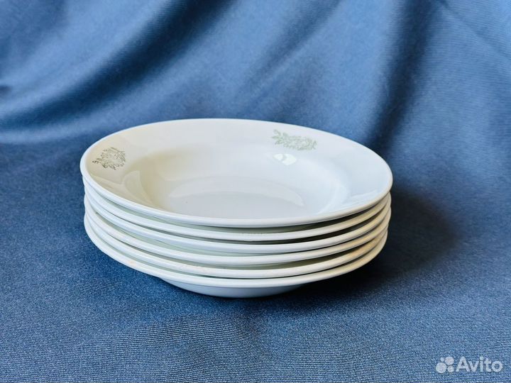 Набор тарелок СССР Краснодарский фарфор