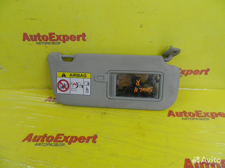 Козырек солнцезащитный правый Kia Soul II