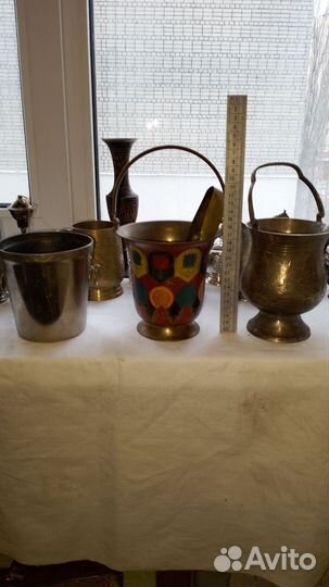 Посуда латунь