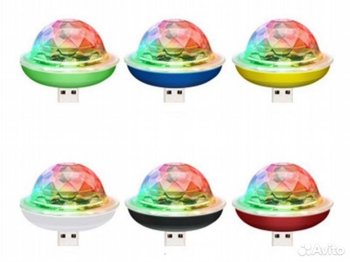 Диско-шар USB / USB светомузыка