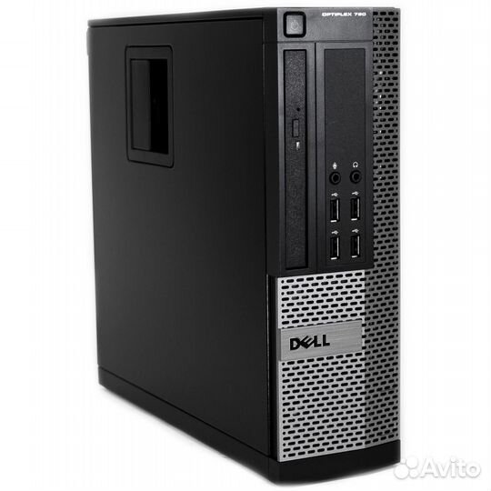 Dell Optiplex 790 SFF на базе xeon и RX 550