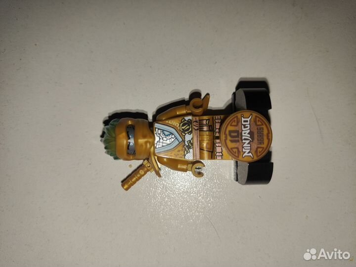 Lego ninjago золотой юбилейный Зейн