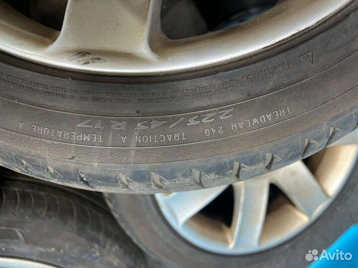 R17 Michelin Primacy 3 225/45, PCD 5x120 DIA 71