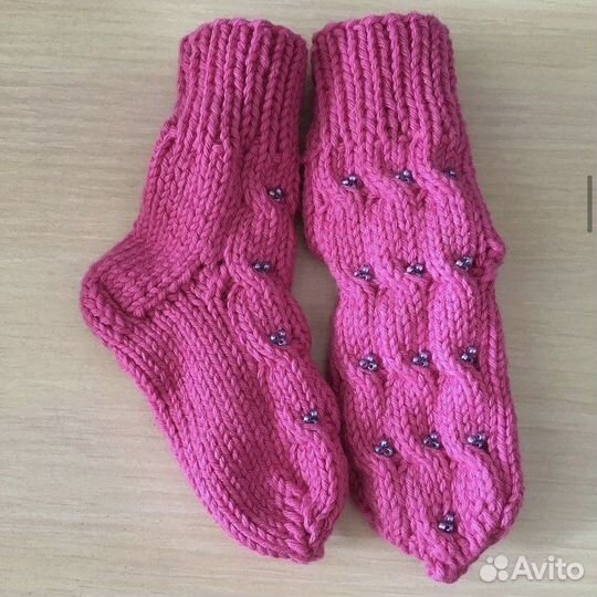 Носки вязаные детские