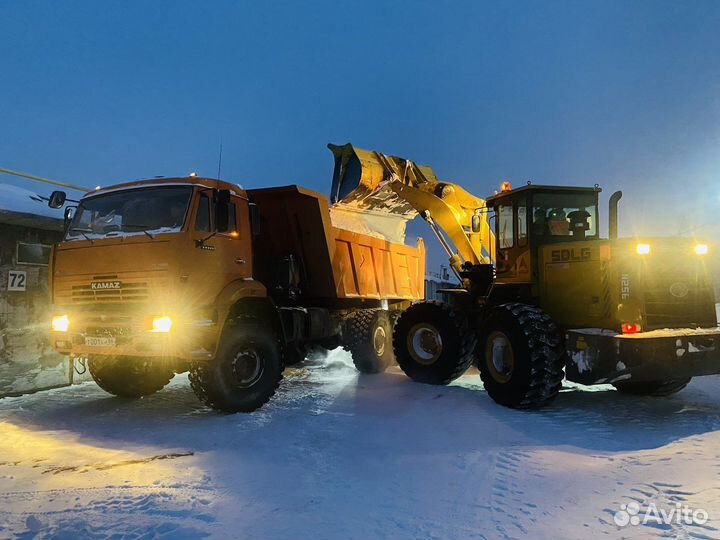 Услуги самосвала камаз