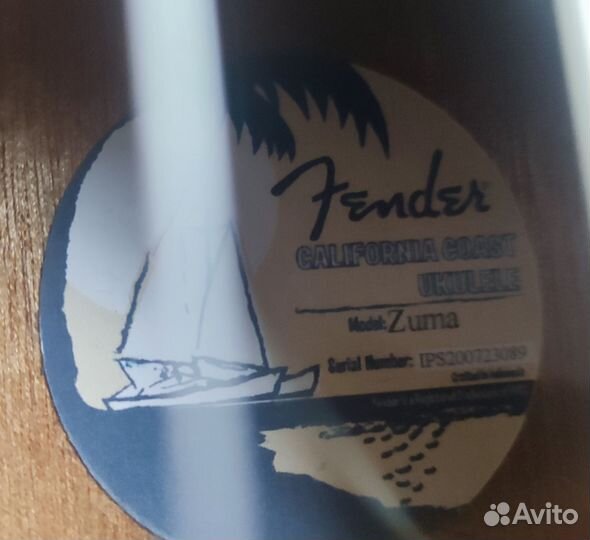 Укулеле концерт Fender