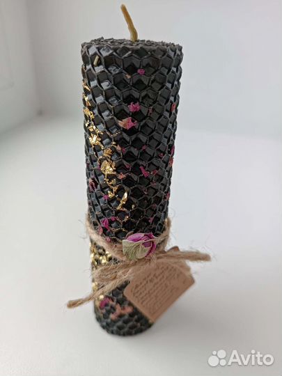 Свечи из вощины с травами