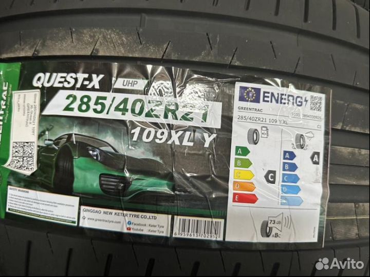 Greentrac Quest-X 285/40 R21 109Y