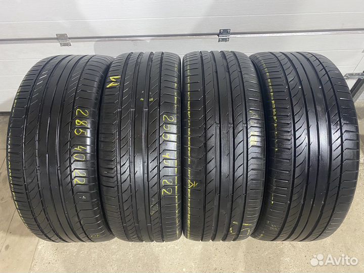 Continental ContiSportContact 5 255/45 R22 и 285/40 R22