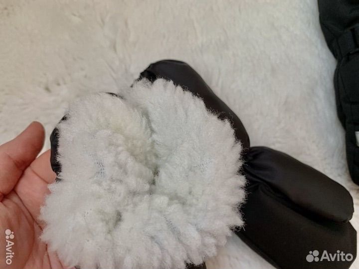 Варежки краги новые длинные 3 4 5 лет