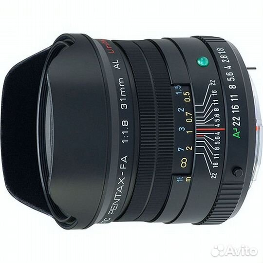 Объектив Pentax SMC FA 31mm f/1.8 AL Limited Black