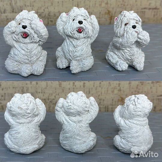 Статуэтка фигурка вест-хайленд-уайт-терьер
