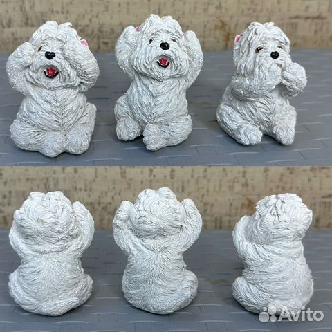 Статуэтка фигурка вест-хайленд-уайт-терьер