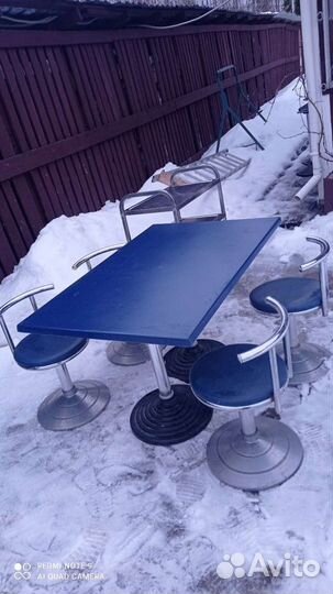 Столы и стулья бу