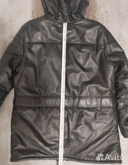 Кожаная куртка мужская