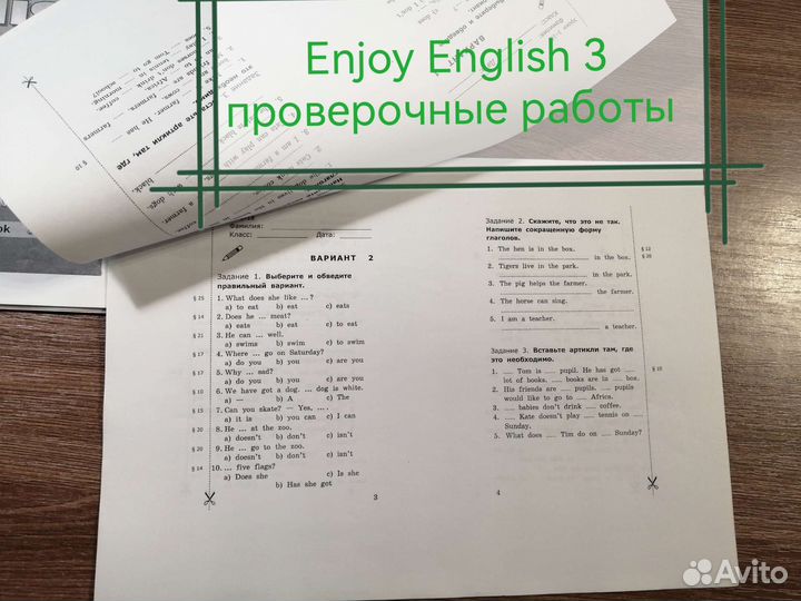 Enjoy english 3 4