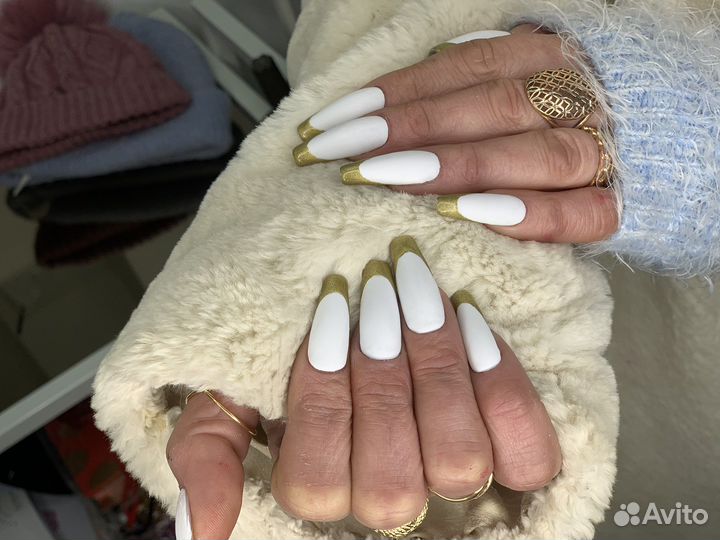 Наращивание ногтей модель