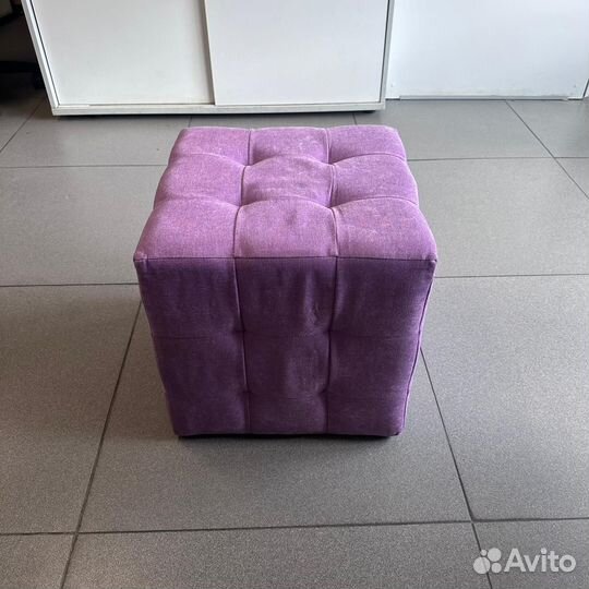 Пуфик из рогожки от производителя