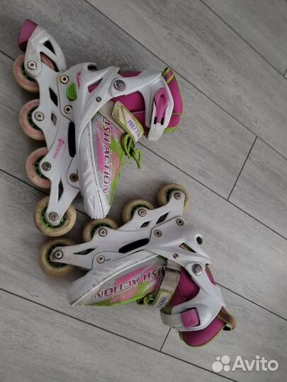 Роликовые коньки детские 2в1