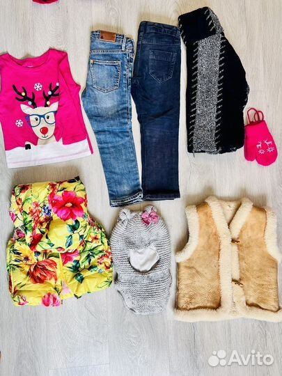 Одежда для девочки на 2 года 98