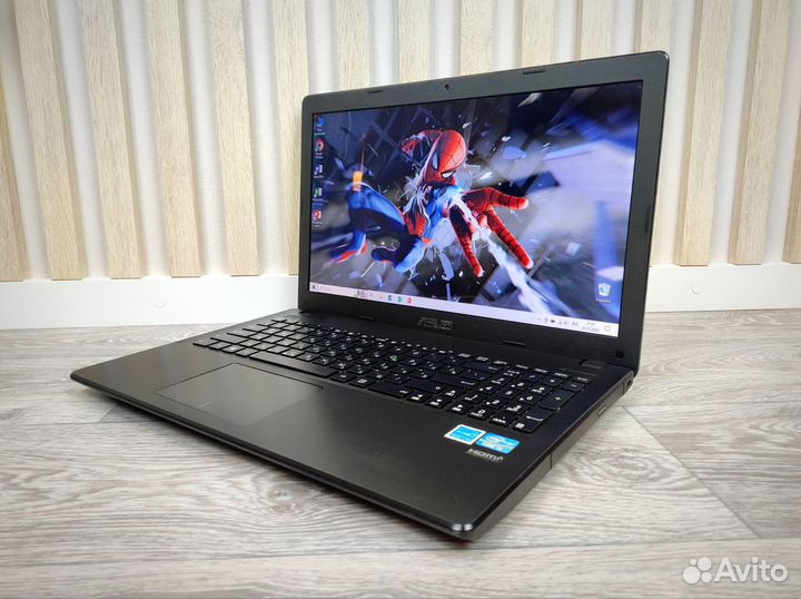 Мощный ноутбук Asus i3/4Gb/SSD 128Gb+500Gb HDD