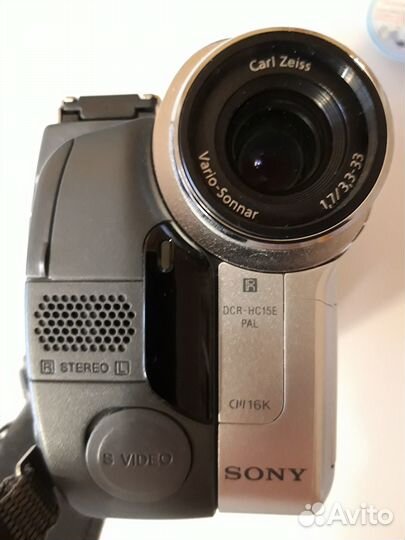 Видеокамера sony DCR-HC15E