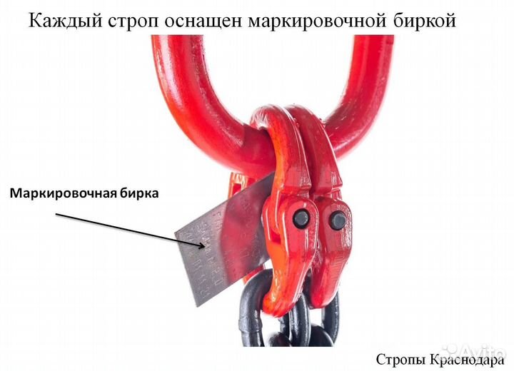 Цепной строп 4сц-6.7/1