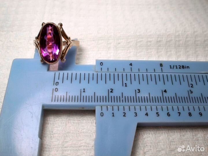 Кольцо золото 583 винтаж СССР